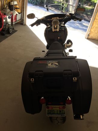 tail pac I created for commuting on sport glide