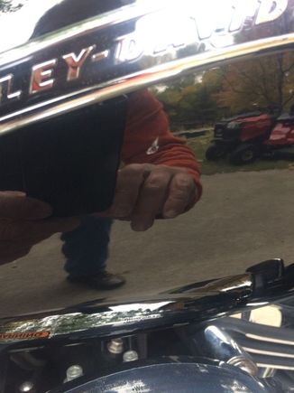 small chip in clear coat