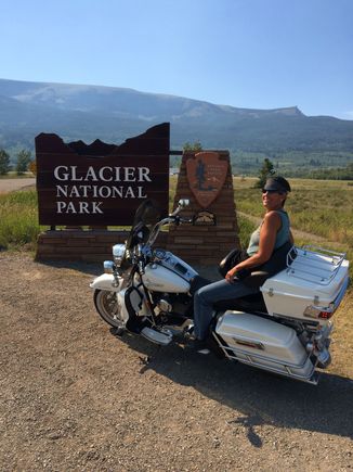 east entrance Going to the sun road