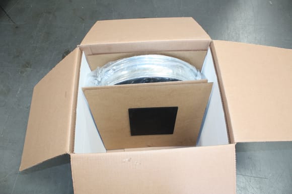Have one of our custom wheel boxes shipped right to your door. Then send your wheels to us!