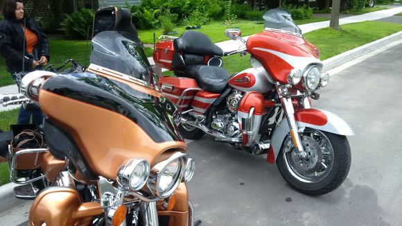 me and my buds bike at port dover couple of years ago