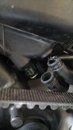 that greenish mess is from leak detection dye i used two years prior...wtf.  why is it still there?

http://www.hdforums.com/forum/sportster-models/879098-2007-883-1200-sportser-oil-on-the-bottom-of-my-bike.html