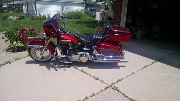 1979 Electra Glide FLH King of the Highway. 