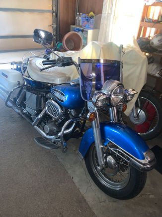 That’s neat that you wanted and found one. This is a 72 FLH, has 45,000 on it, was my father’s ever since 72 just gave it to me last year and kept it original and always bought Harley parts and tires and such but started a rattle some kind of knock so right now I’ve taken it out keeping the motor, bought an Ultima Shovelhead motor 96 in.³ and want to use it until I go through the original motor. I was debating on that. 
