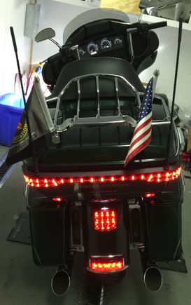 Run only mode: note the Air Wing doesn't have the LED added, and the fender tip is "run" only at this point.
