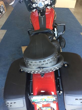 stock seat on ultimate passenger seat for size comparison