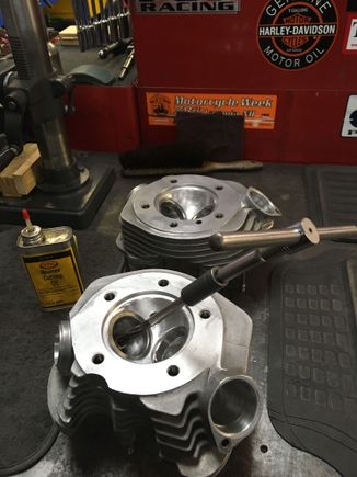 Carbide reamer / bronze guides 