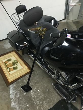 This is why you need to hold the base with your foot!