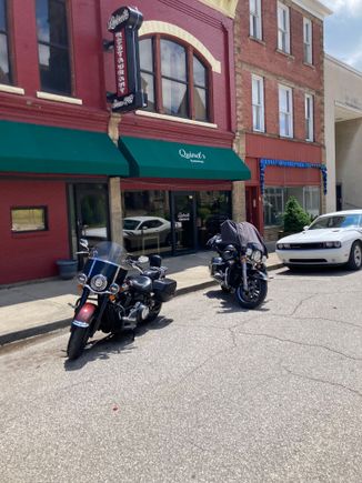240 miles to Quinet’s Restaurant in New Martinsville WV for a late breakfast.

Great ride.