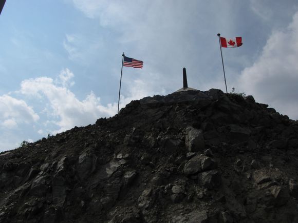 US and Canada Border via White Pass