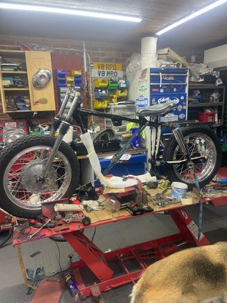 Last couple of days got me here. 