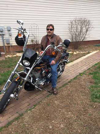 I'm 56 years old and love my 2002 Wide Glide.