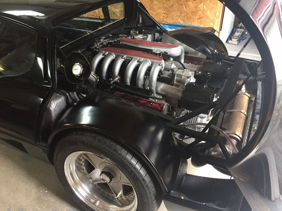 Modern engine in an old chassis