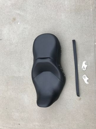 Seat and strap and brackets