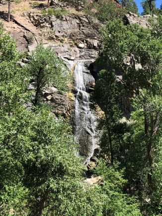 Bridal Falls in Spearfish Canyon