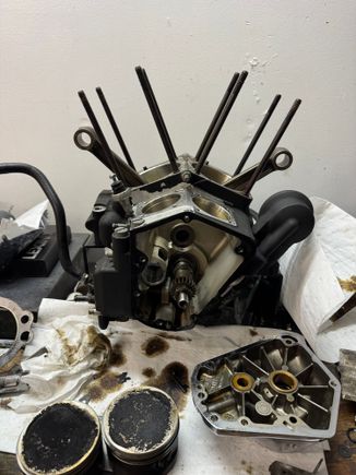 Fast forward to April 2025 started disassembly of the motor