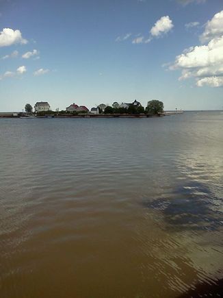 Here is one from Southwood's side of the lake. It was at some bar with a great view