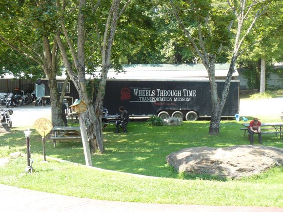 Wheels Thru Time, Maggie Valley. Loved seeing the different bikes and talkingto the people.