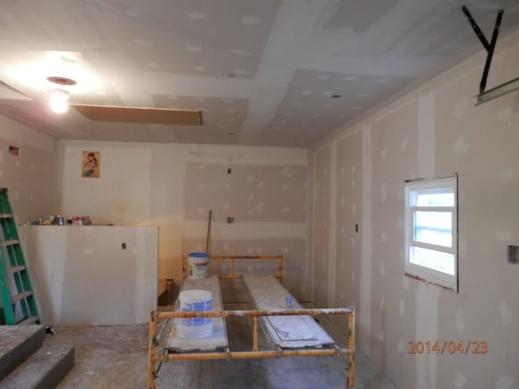drywall almost done