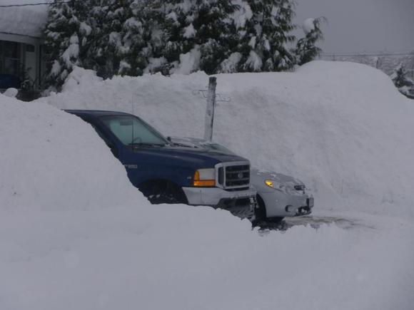 BIG snowbanks