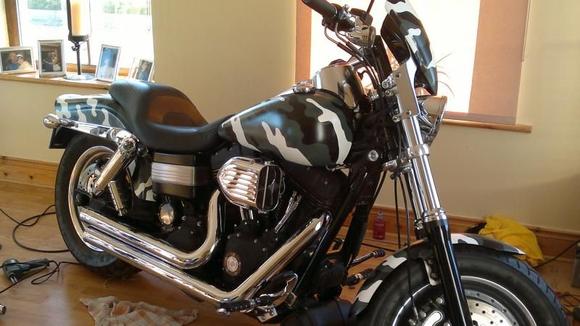 just back together after new paint