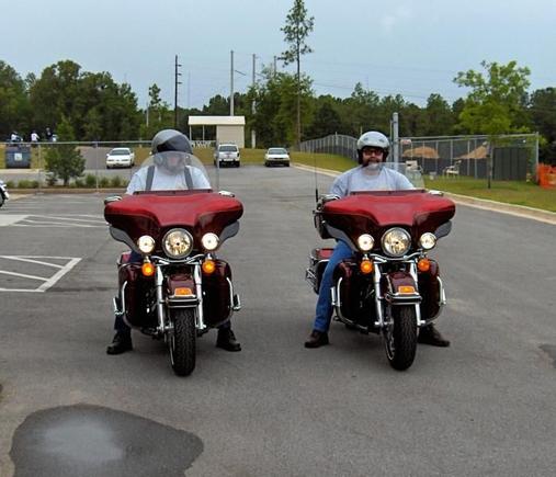 Don picking his new Ultra Classic up from Eastern Shore HD
June 2008
