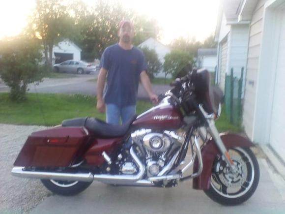 my bike and i... few things different now.. like hard lowers etc...