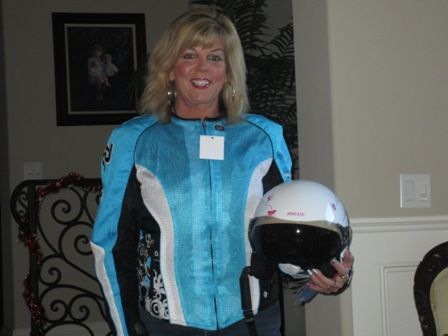 Christmas Jacket and Helmet