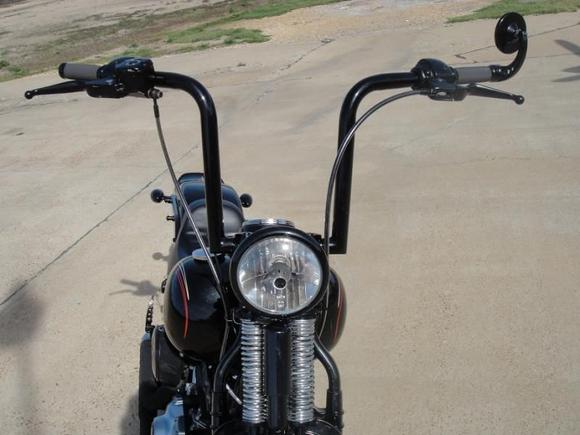 14" Wild 1 Outlawz, internal throttle, PM Renthal grips, Joker bar end mirror.