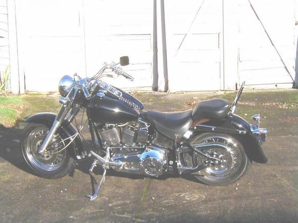 100 CU in Revtech FLSTF Mid-USA frame, Primo Belt Drive H-D Trans