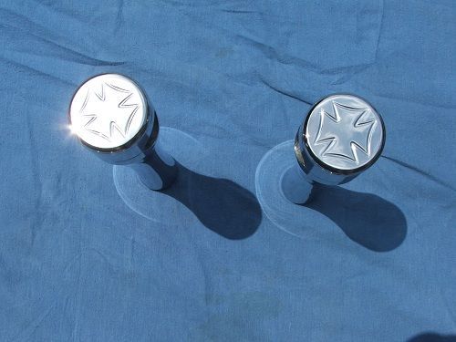 003 - 8 inch maltese cross risers. Very good condition