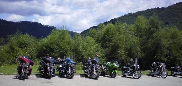 Bikes at Glen Ferris