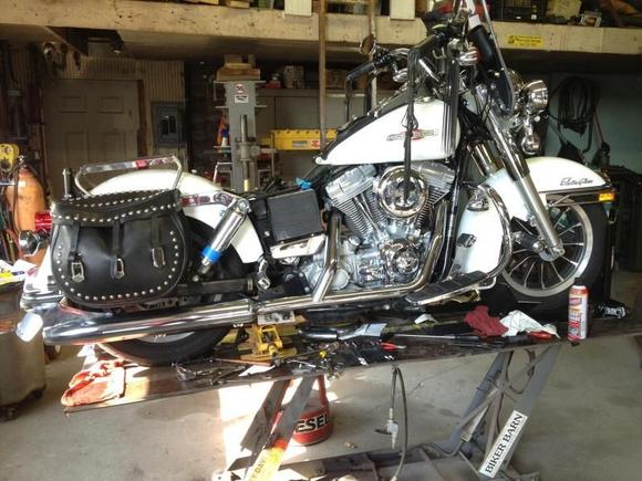 Dual fishtail, 2005 Super Glide