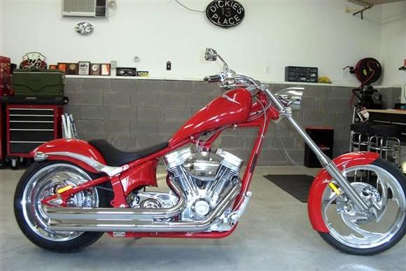 2005 Big Dog Chopper. Happiest day with this bike is when I sold it.