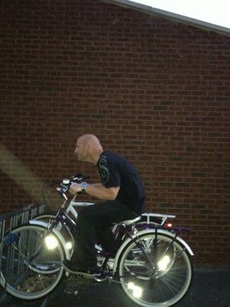Bought a new set of wheels at Ohio Bike Week 2011