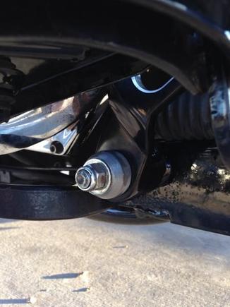 Spacer mounted
