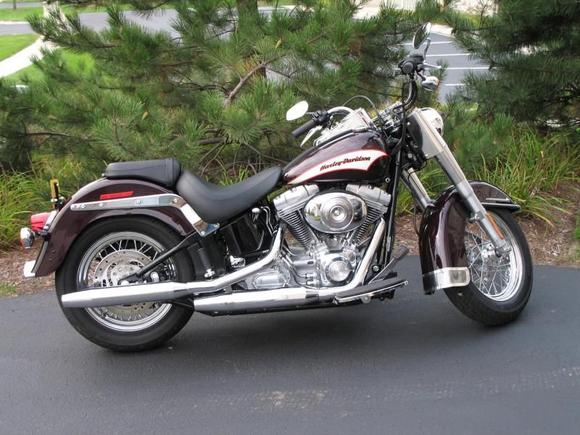 This is where it all started.  My first Harley.
