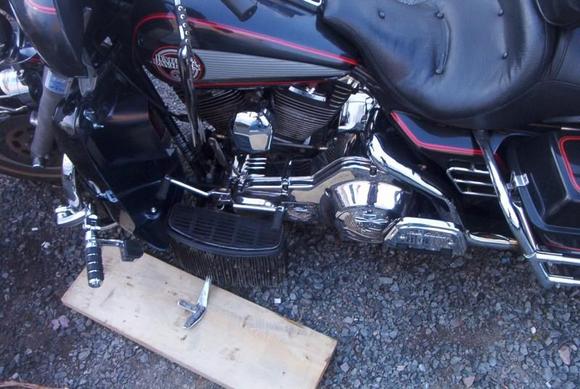 NEW CHROME FOR COVER AFTER ENGINE JOB