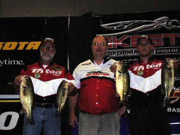 on stage with a good bag