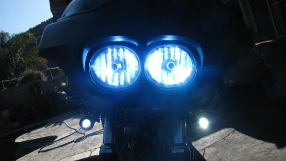 HID Headlights and LED Driving lights