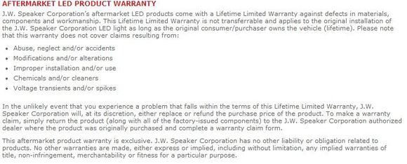 Terms of Sale   Terms   Conditions   J.W. Speaker Corporation