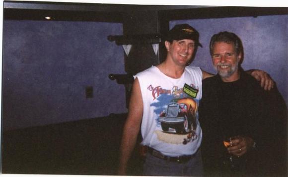Me and Chuck Leavell in DC. He had just played with Gov't. Mule
