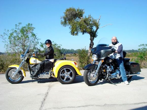 First ride in FL in January 2009, it was -9 degrees back in Ohio.