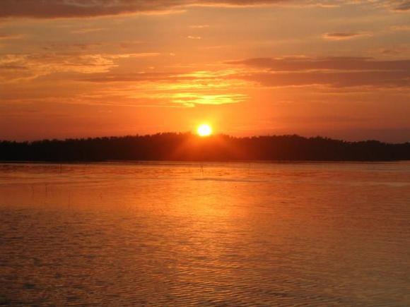 Sunset at Lorelei's Bar in Islamorada