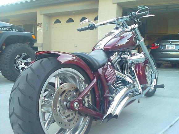 Chopped fender 30 Jun 09