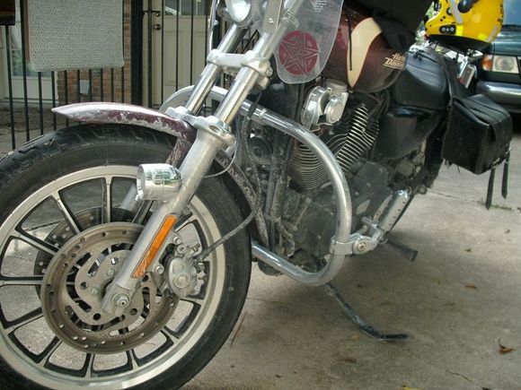 The bike probably isn't the best vehicle for oil field support trips.