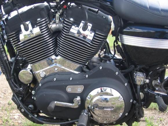 engine chrome, wingtips now have black highlites.