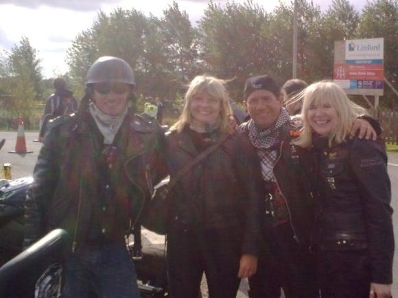 thats me still with helmet on with my wife and friends at rttw 09
