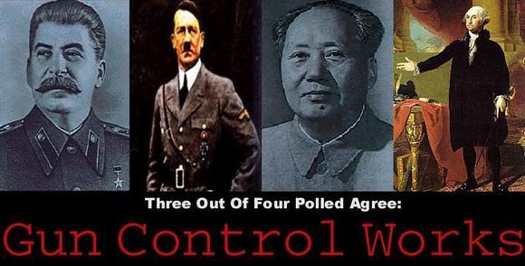 3 out of 4 agree on gun control