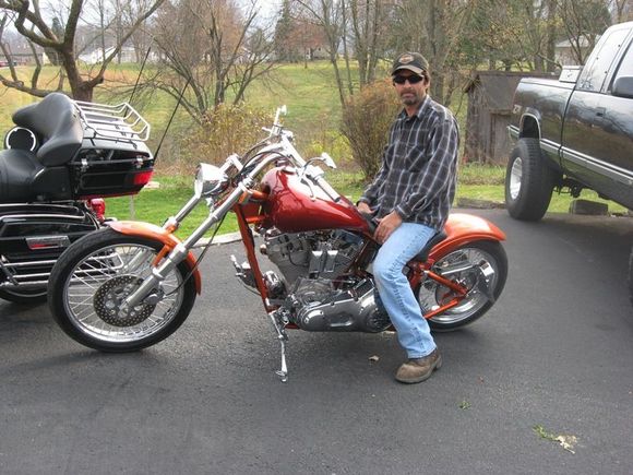 Me on the Bastard Child..custom 100 cu Rev Tech